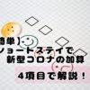 【簡単】ショートステイで新型コロナの加算！４項目で解説！