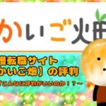 介護転職サイト【かいご畑】の評判｜なぜこんなに評判がいいのか！？